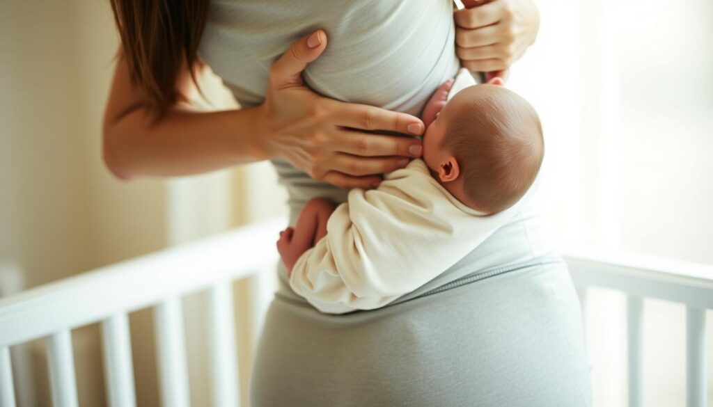 posture support during baby lifting posture support during baby lifting