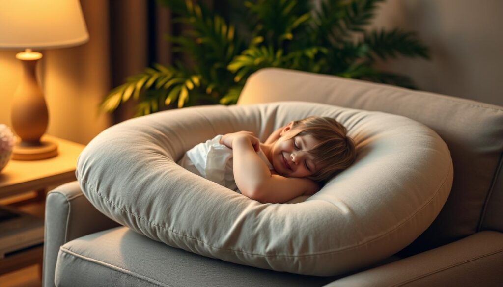 ergonomic nursing pillow