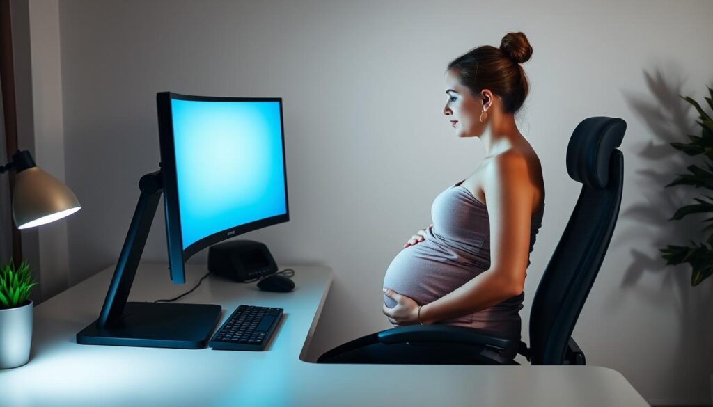 monitor setup during pregnancy